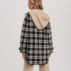 Fireside Flannel Jacket with Hood