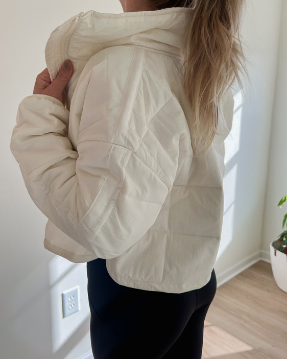 Happy Place Packable Puffer Jacket