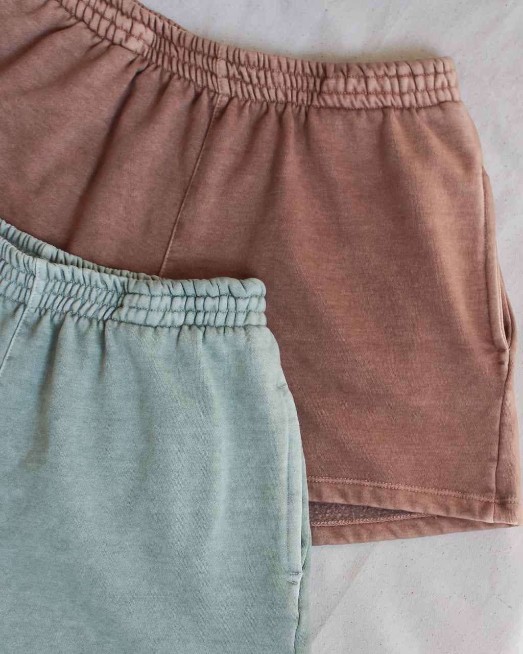 Cotton Lounge Shorts | Sage