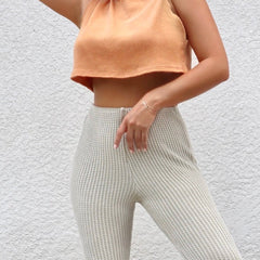 Sun-Kissed Cotton Crop Top