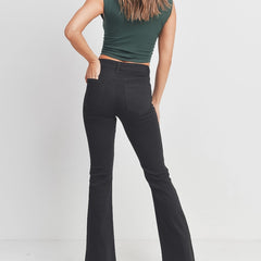 The Fall Flare Black Jeans