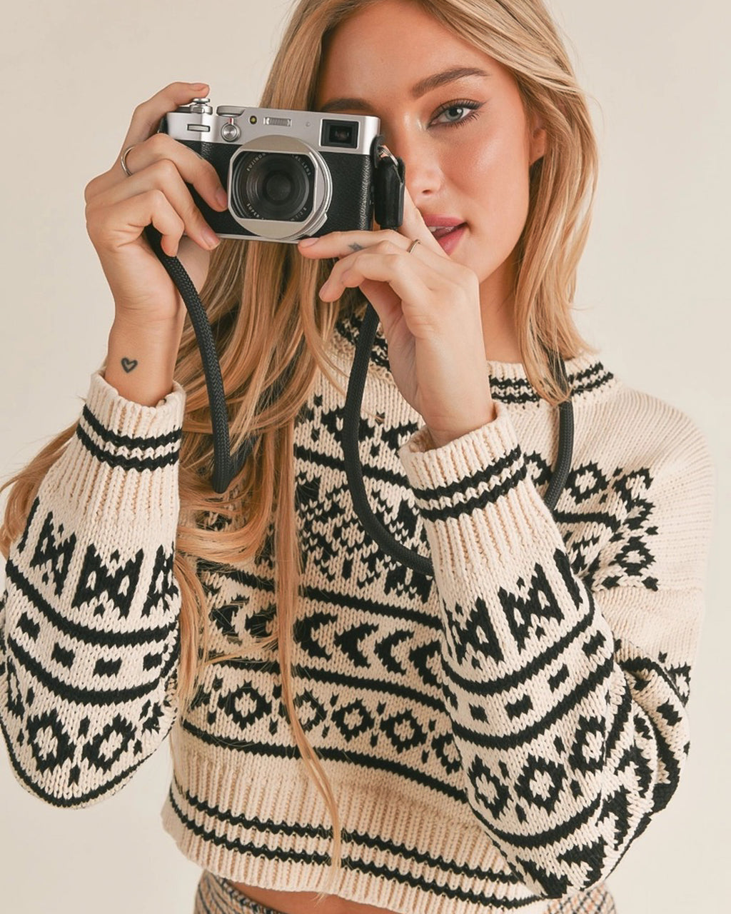 Feelin Festive Printed Sweater