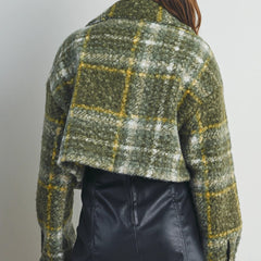 Cropped Sherpa Jacket