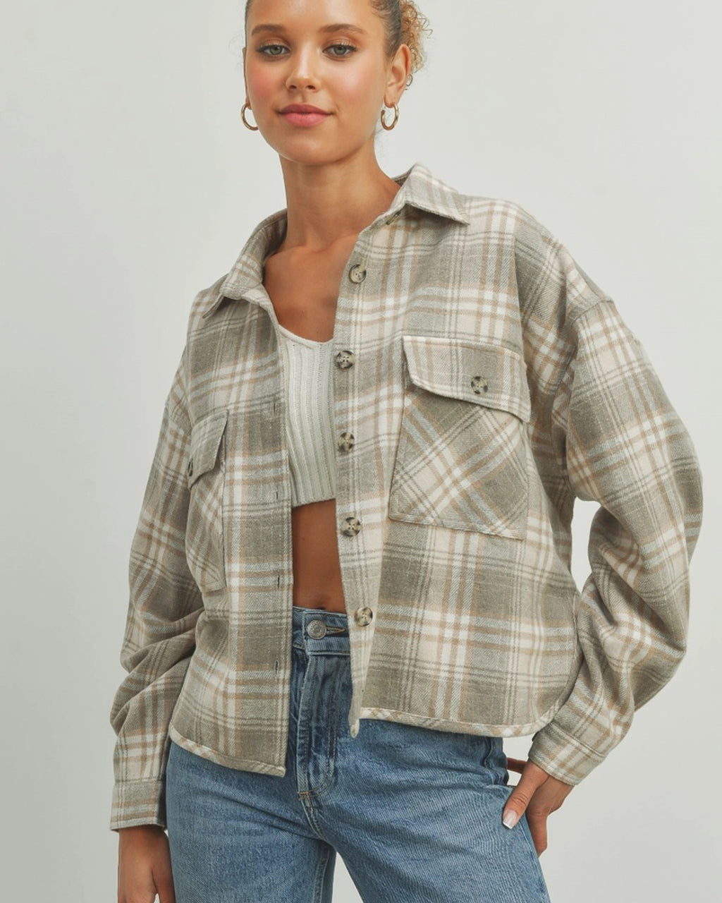 Fireside Fave Flannel Shacket