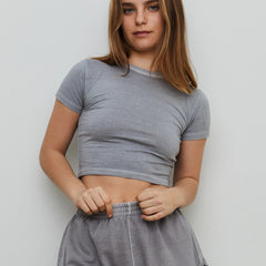 Cotton Cropped Tee