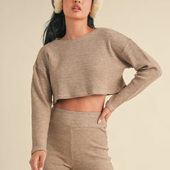 Off Duty Cropped Long Sleeve