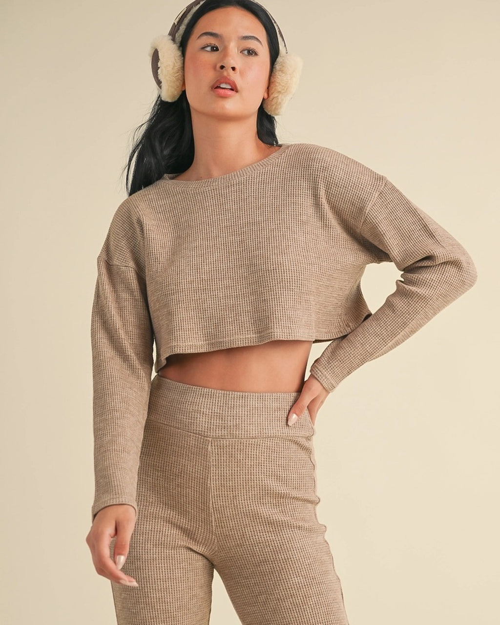 Off Duty Cropped Long Sleeve