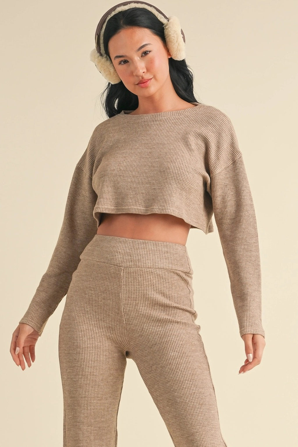 Off Duty Cropped Long Sleeve