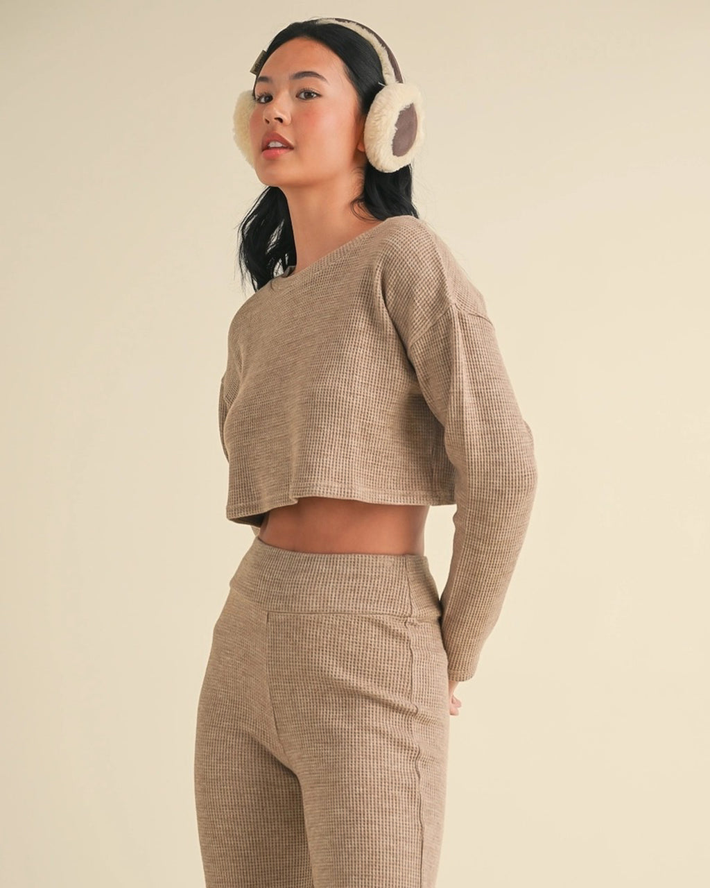 Off Duty Cropped Long Sleeve