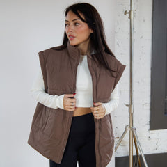 Layer Up Oversized Puffer Vest