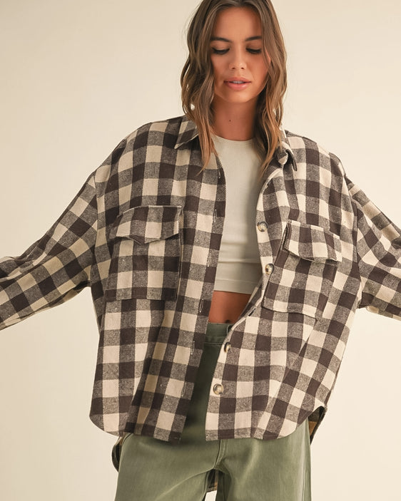 Fall Classic Flannel Shacket