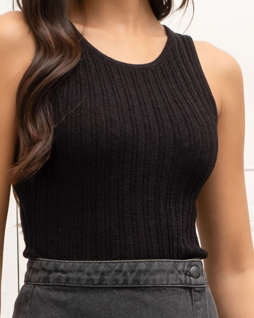 Sweater Tank Top