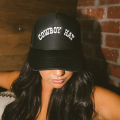 "Cowboy Hat" Foam Trucker Hat