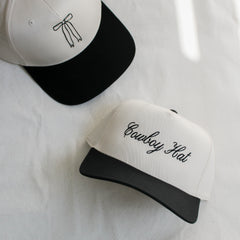 Bow Embroidered Trucker Hat