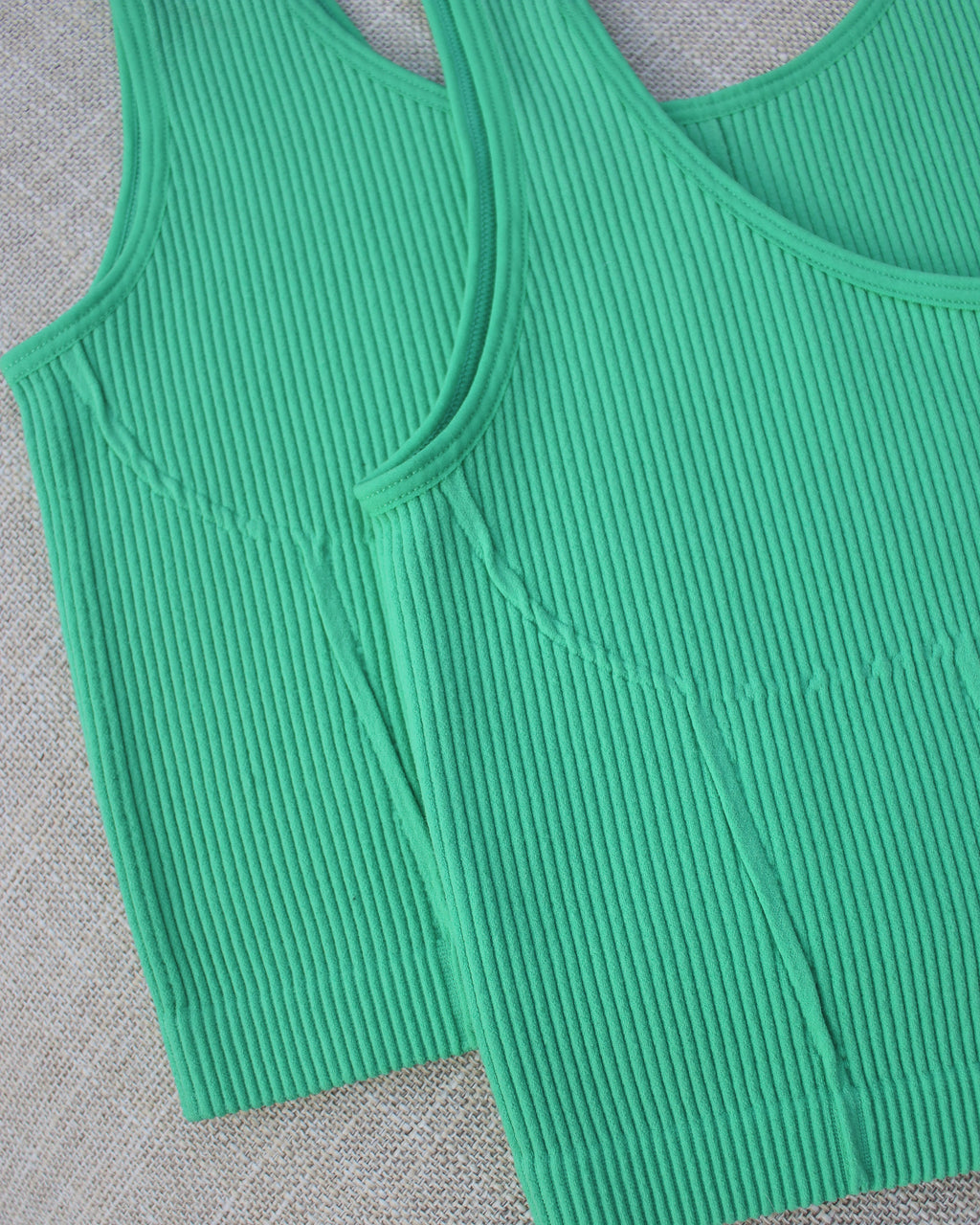 Back-to-Basics Seamless Crop Top